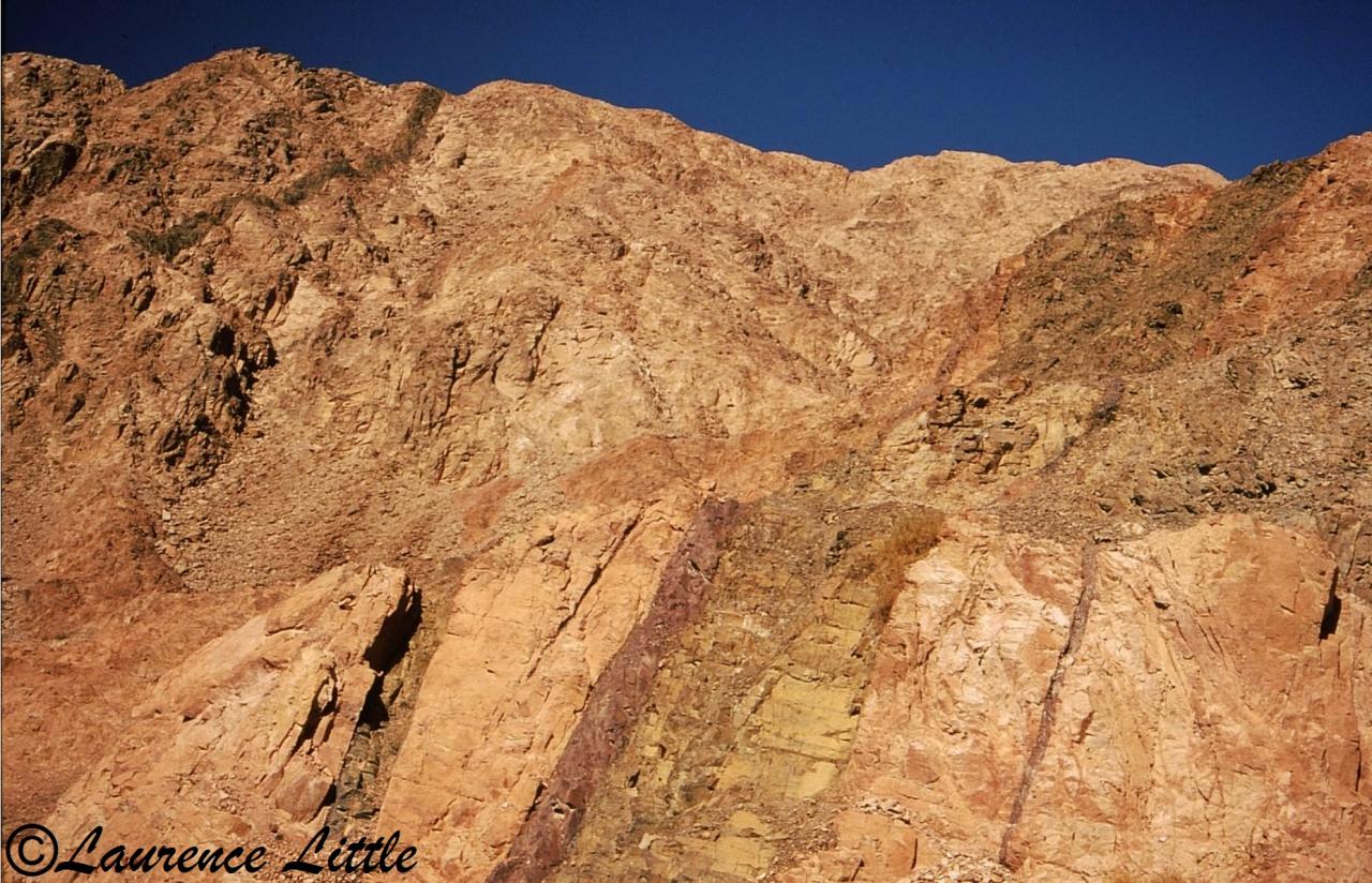 Rochers colores